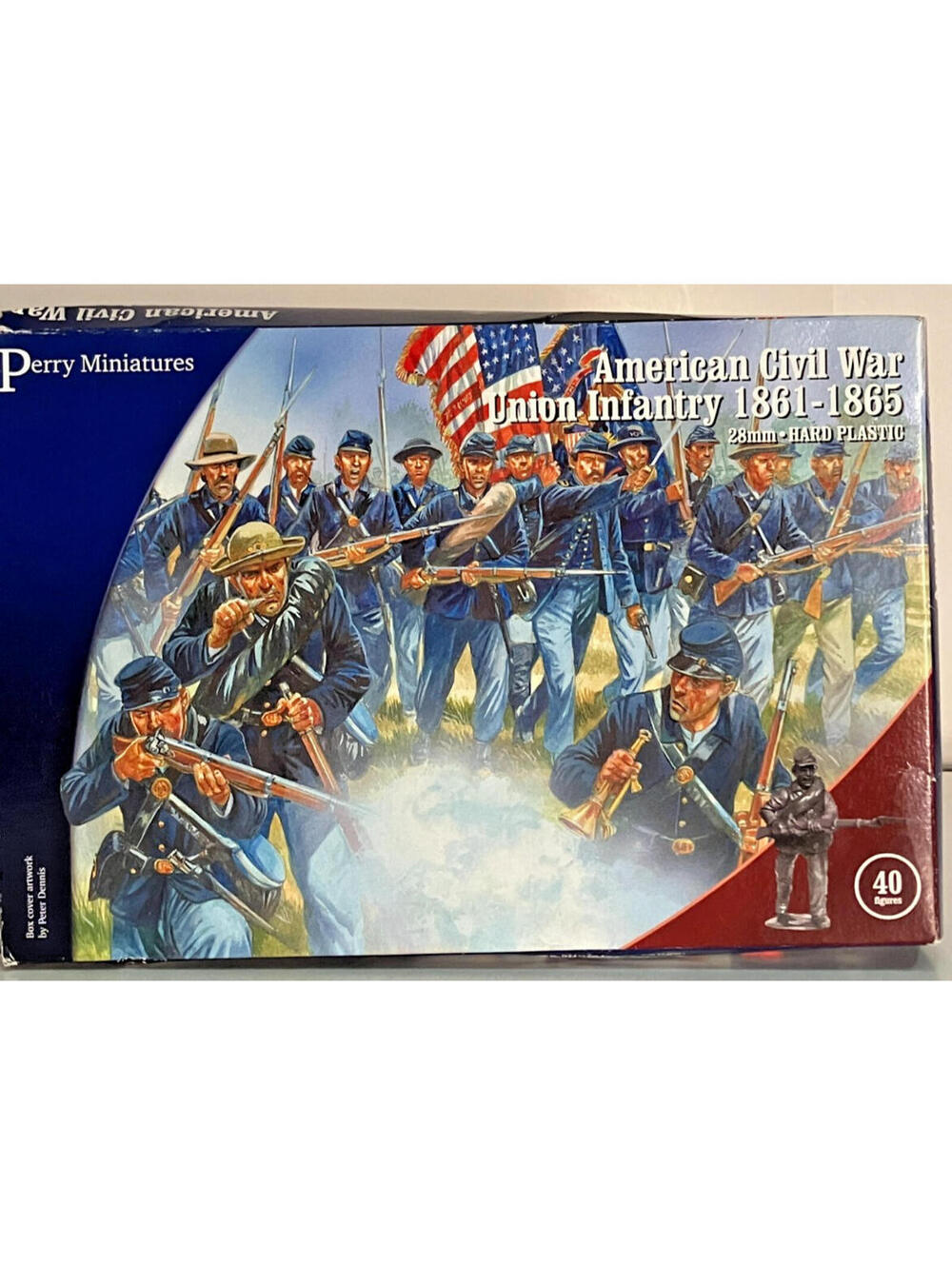 NEW Perry Miniatures American Civil War 1861-1865 Union Infantry 40 Figs Open Bx
